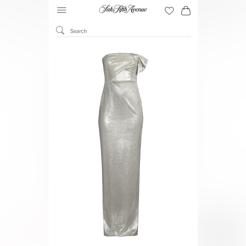 Black Halo Silver Divina Gown!